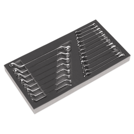 Tool Chest Combination 16 Drawer with Ball Bearing Slides - Black/Grey & 420pc Tool Kit Model No- 22349