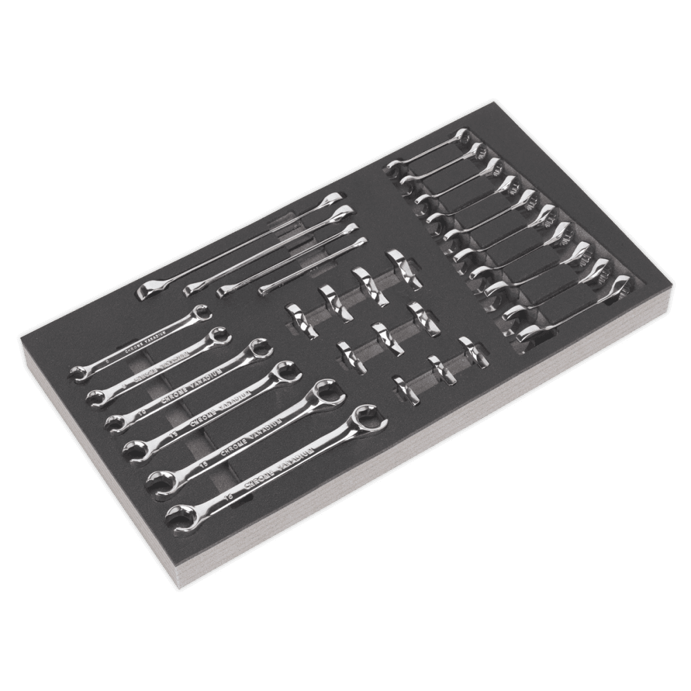 Tool Chest Combination 16 Drawer with Ball Bearing Slides - Black/Grey & 420pc Tool Kit Model No- 22349