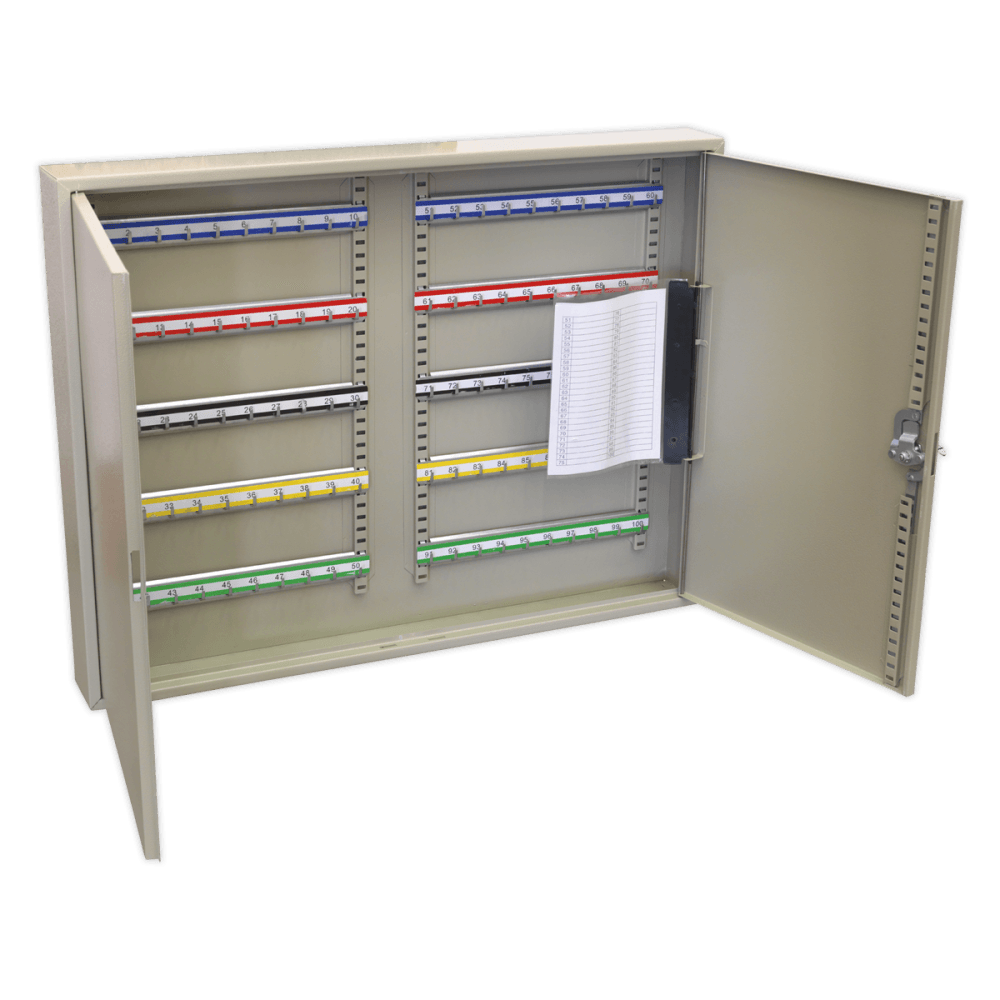 Key Cabinet 100 Key Capacity Wide Model No- 22390
