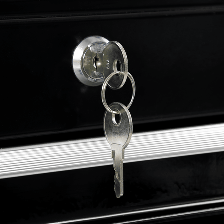 Topchest 5 Drawer with Ball Bearing Slides - Black Model No- 22285