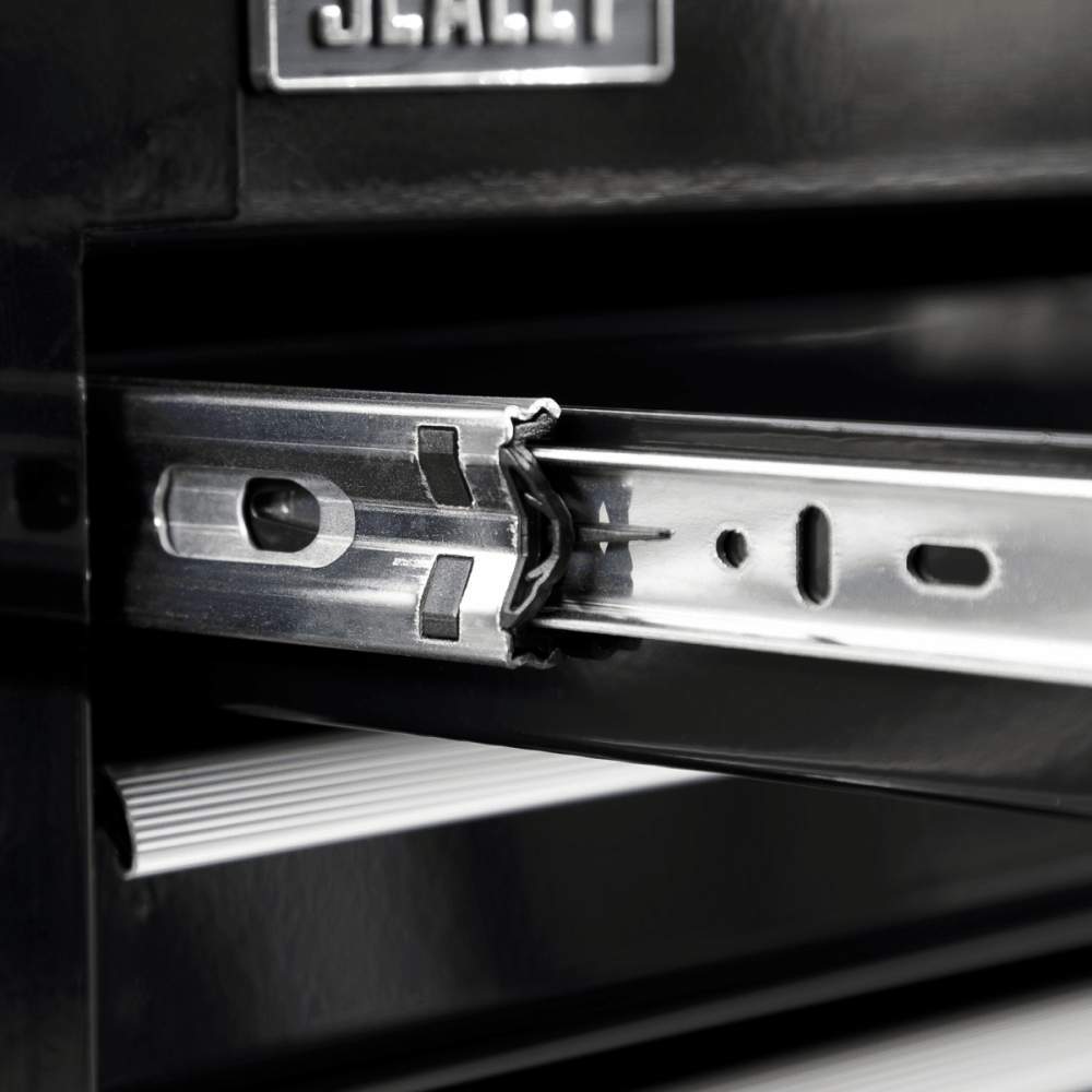 Rollcab 6 Drawer with Ball Bearing Slides - Black Model No- 22287