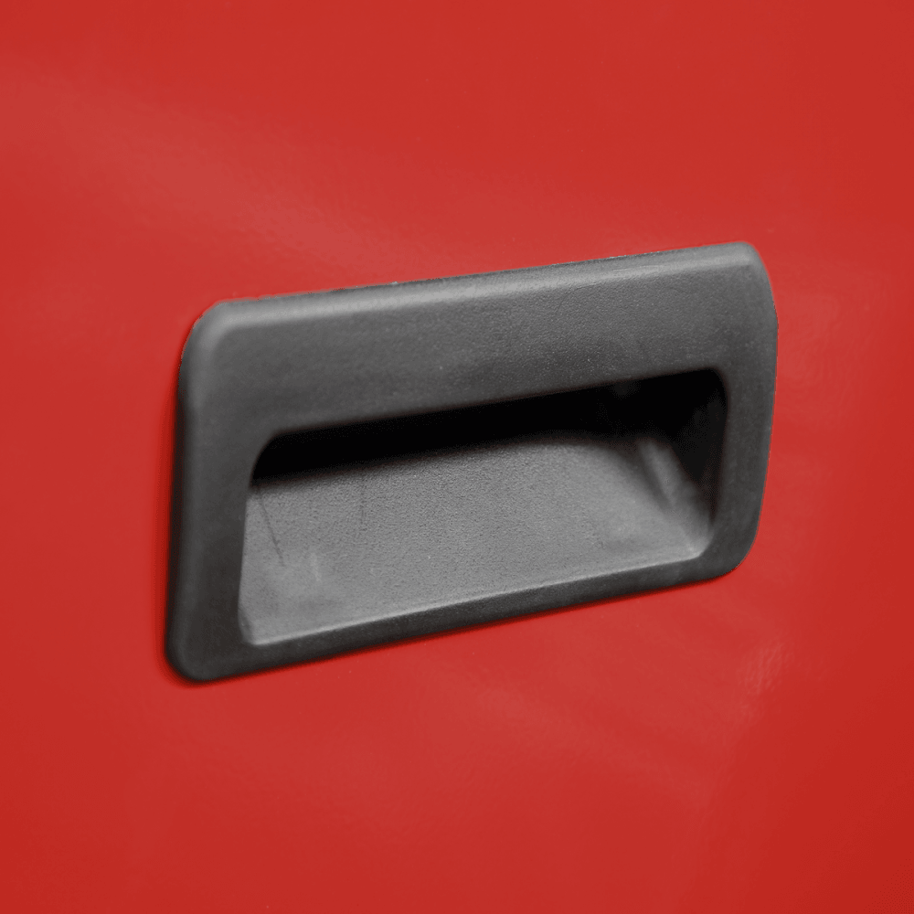 Mid-Box 3 Drawer with Ball Bearing Slides - Red Model No- 22282