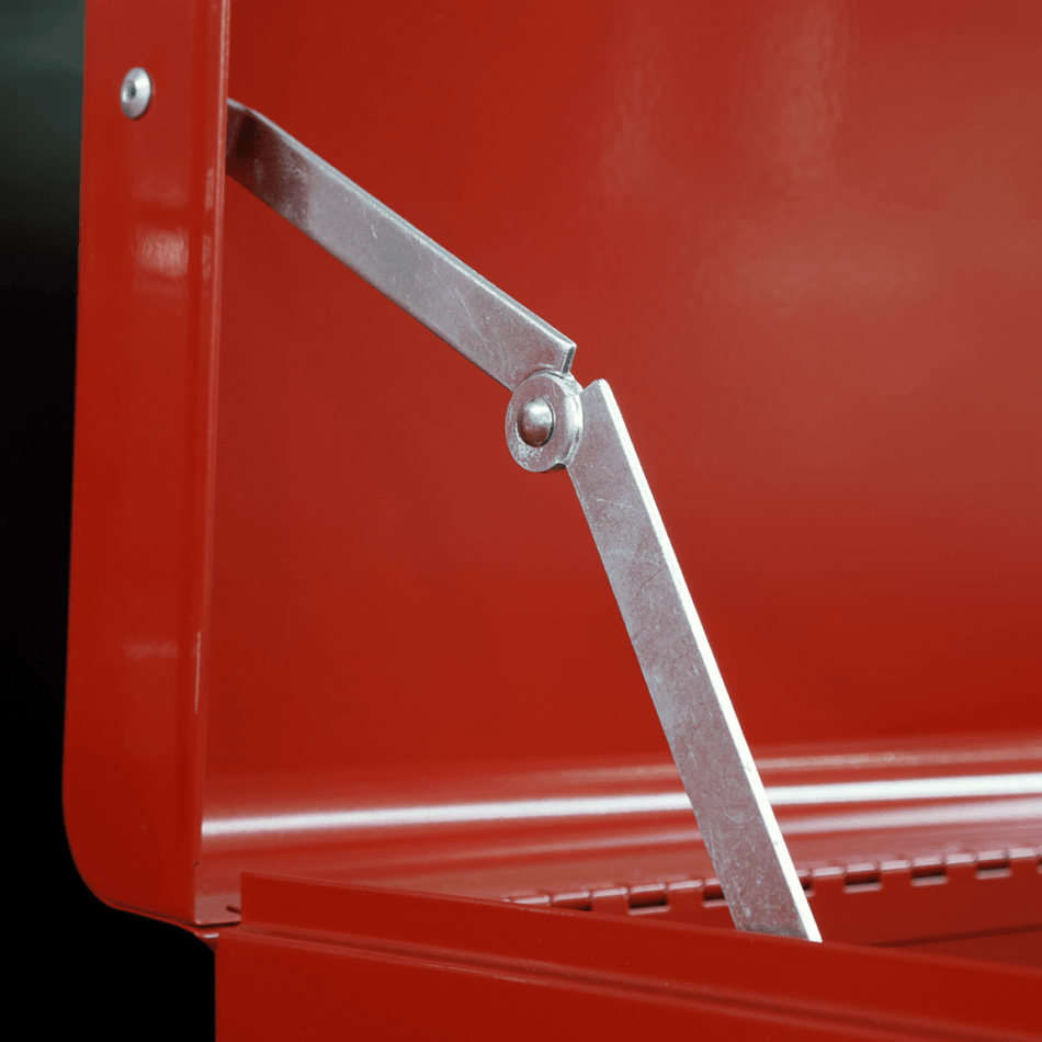 Topchest 5 Drawer with Ball Bearing Slides - Red Model No- 22284