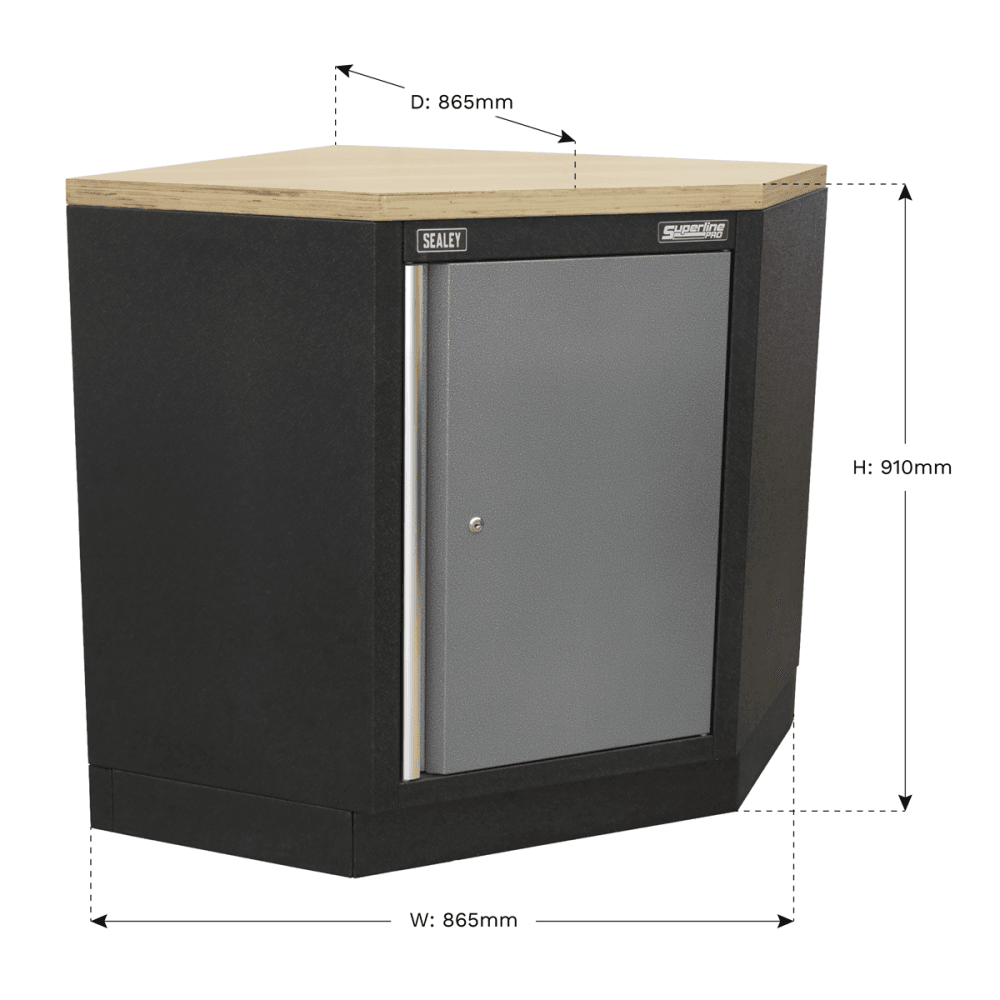 Modular Corner Floor Cabinet 865mm Model No- 22363