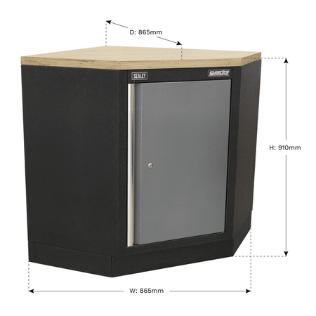Modular Corner Floor Cabinet 865mm Model No- 22363