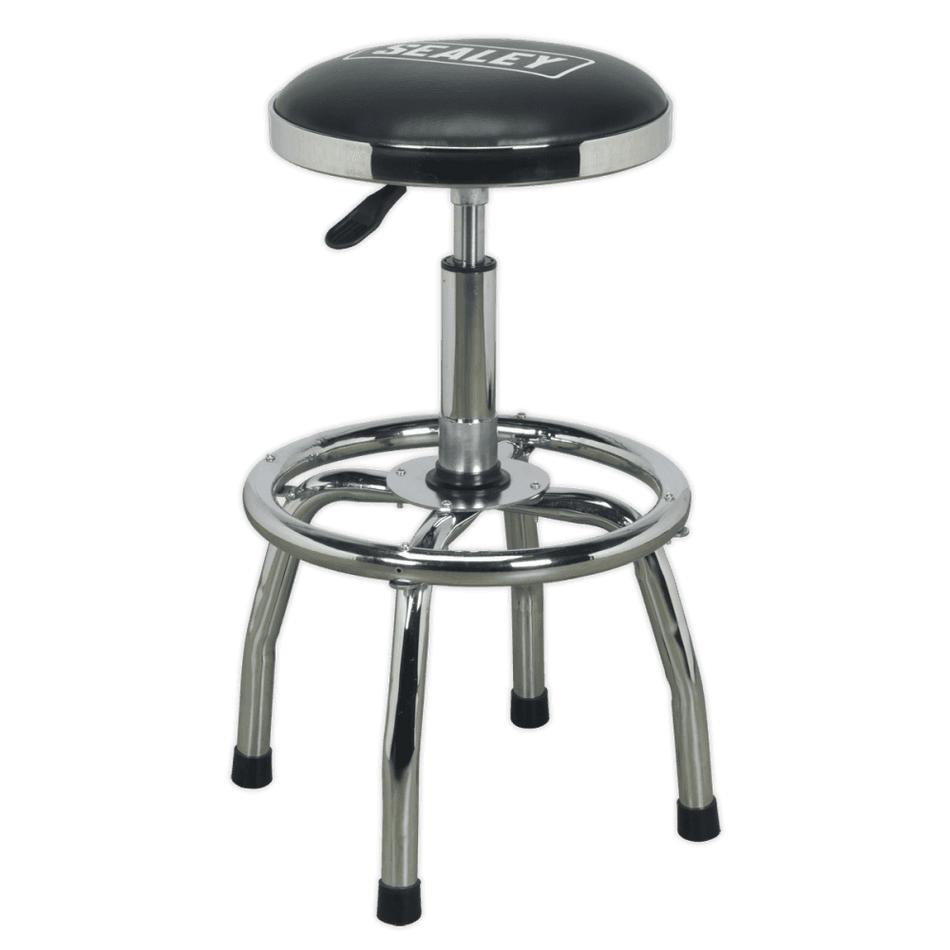 Pneumatic Stool Heavy-Duty Workshop with Adjustable Height Swivel Seat : Model No- 22302