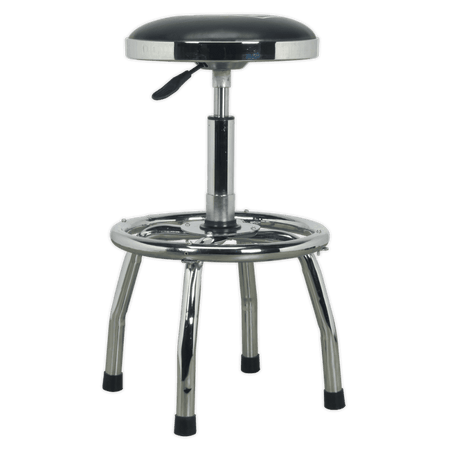 Pneumatic Stool Heavy-Duty Workshop with Adjustable Height Swivel Seat : Model No- 22302
