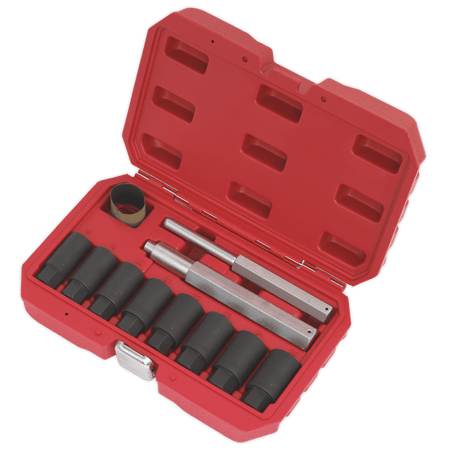 Sealey Locking Wheel Nut Removal Set 10pc Model No- SX272