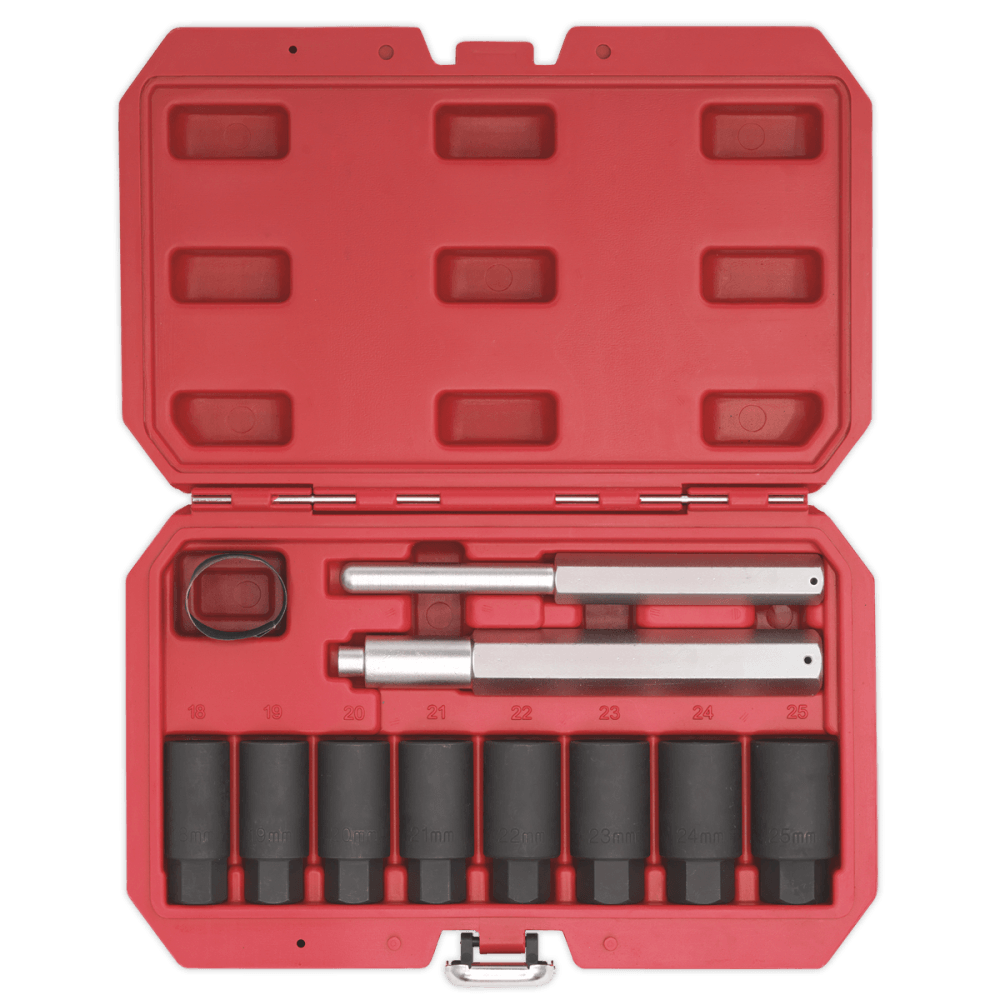 Sealey Locking Wheel Nut Removal Set 10pc Model No- SX272