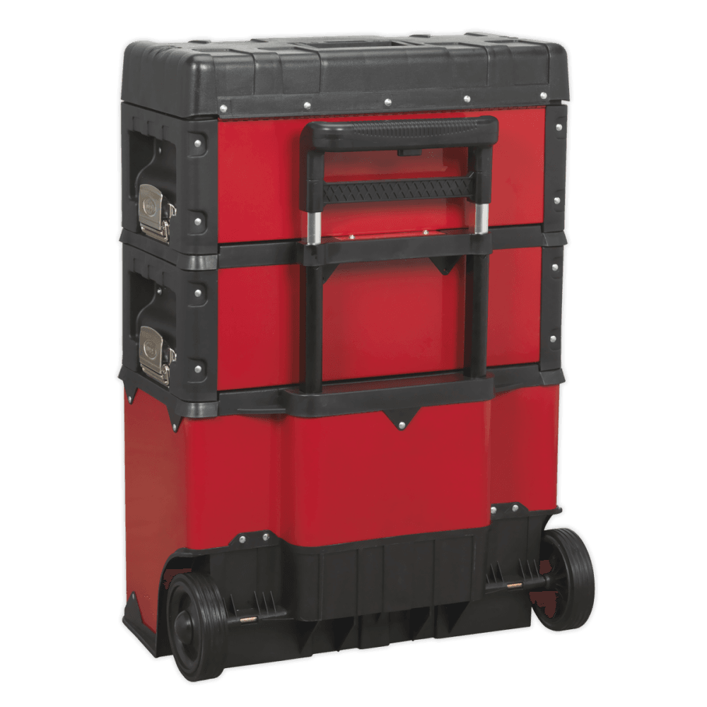 Sealey Mobile Steel/Composite Toolbox - 3 Compartment Model No- AP548