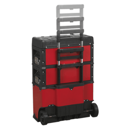 Sealey Mobile Steel/Composite Toolbox - 3 Compartment Model No- AP548