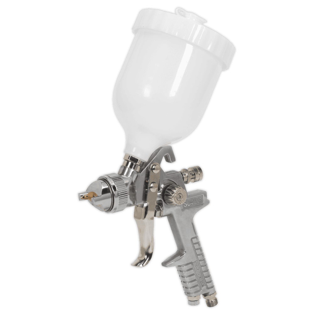 Sealey Spray Gun Gravity Feed 1.8mm Set-Up Model No- S642G