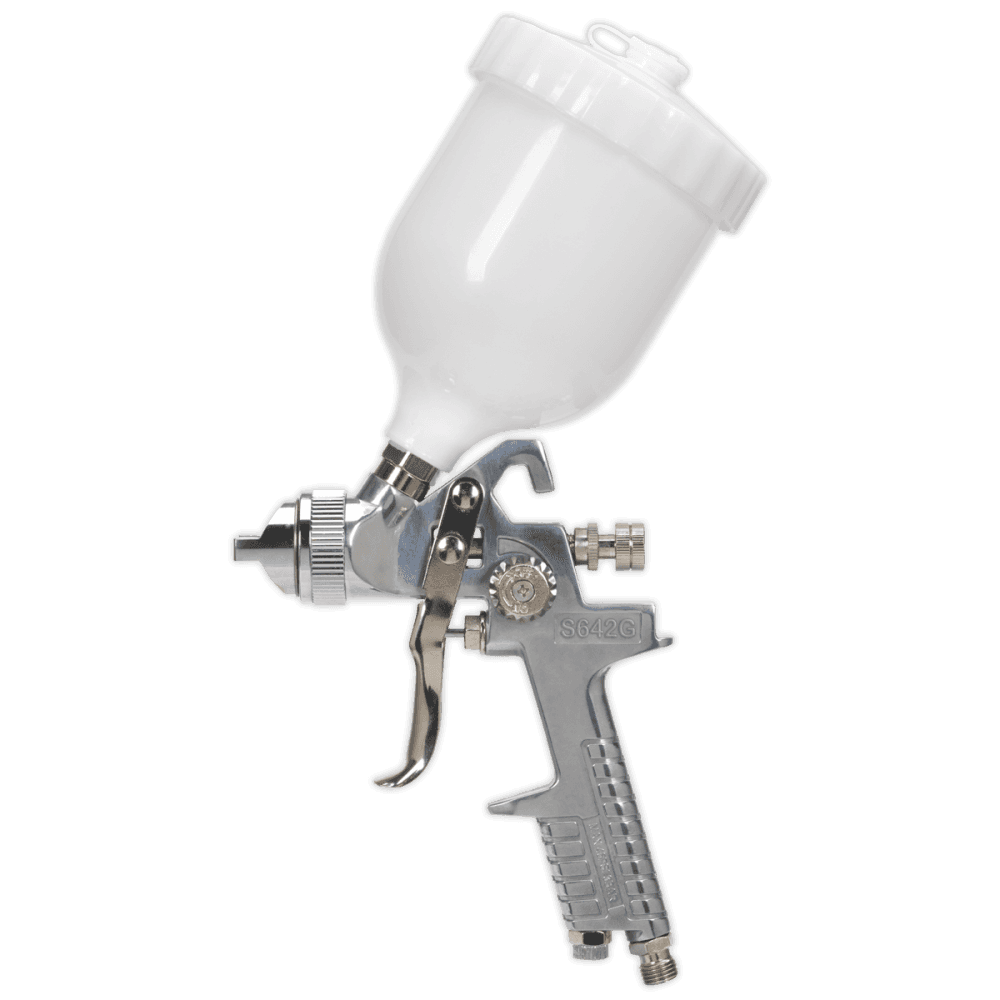 Sealey Spray Gun Gravity Feed 1.8mm Set-Up Model No- S642G