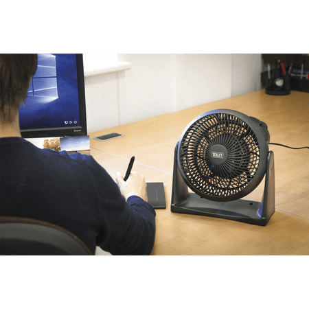 Sealey Desk/Floor Fan 3-Speed 8" 230V Model No- SFF08
