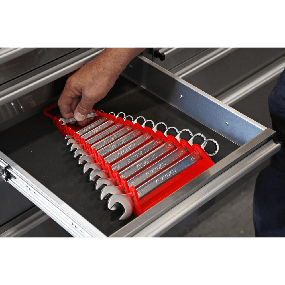Sealey Reverse Spanner Rack Capacity 15 Spanners Model No- WR09