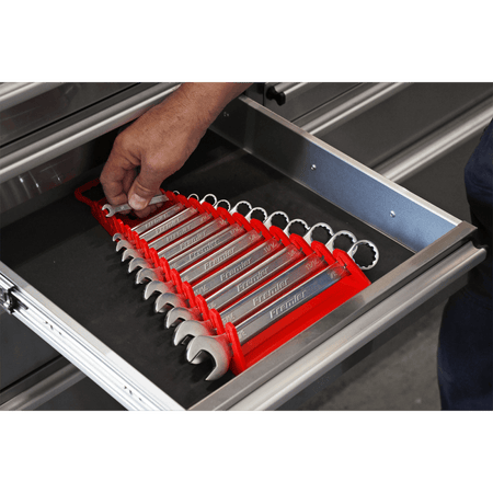 Sealey Reverse Spanner Rack Capacity 15 Spanners Model No- WR09