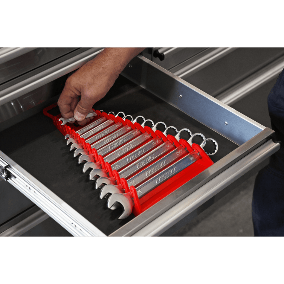 Sealey Reverse Spanner Rack Capacity 15 Spanners Model No- WR09