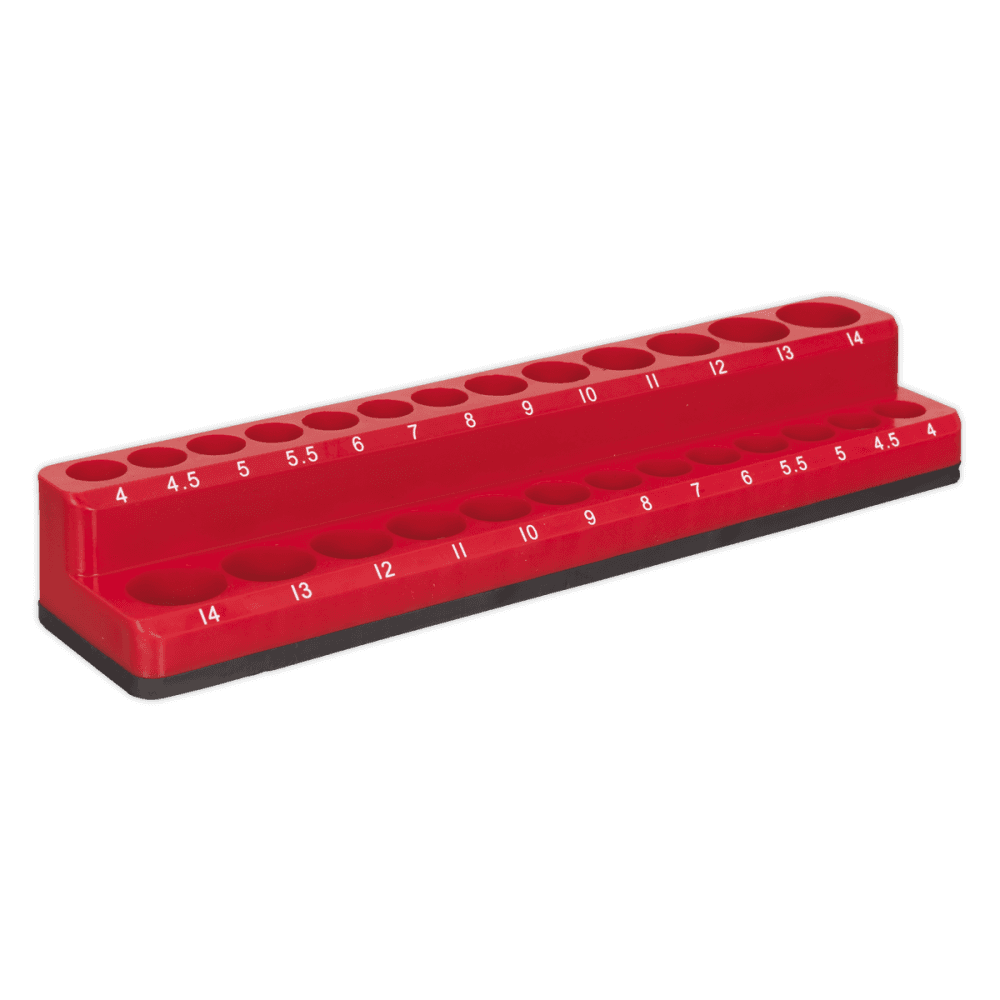 Sealey Socket Holder Magnetic 1/4"Sq Drive Capacity 26 Sockets Model No- AK27085