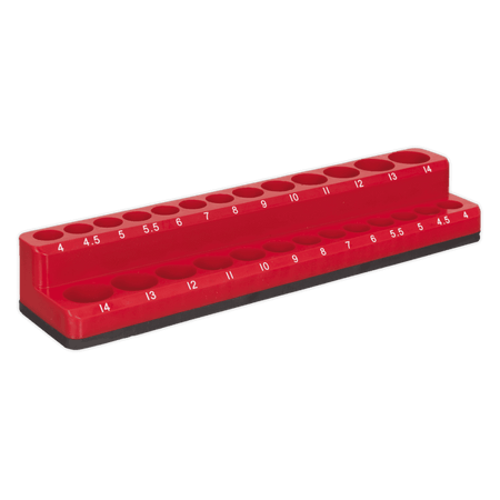 Sealey Socket Holder Magnetic 1/4"Sq Drive Capacity 26 Sockets Model No- AK27085
