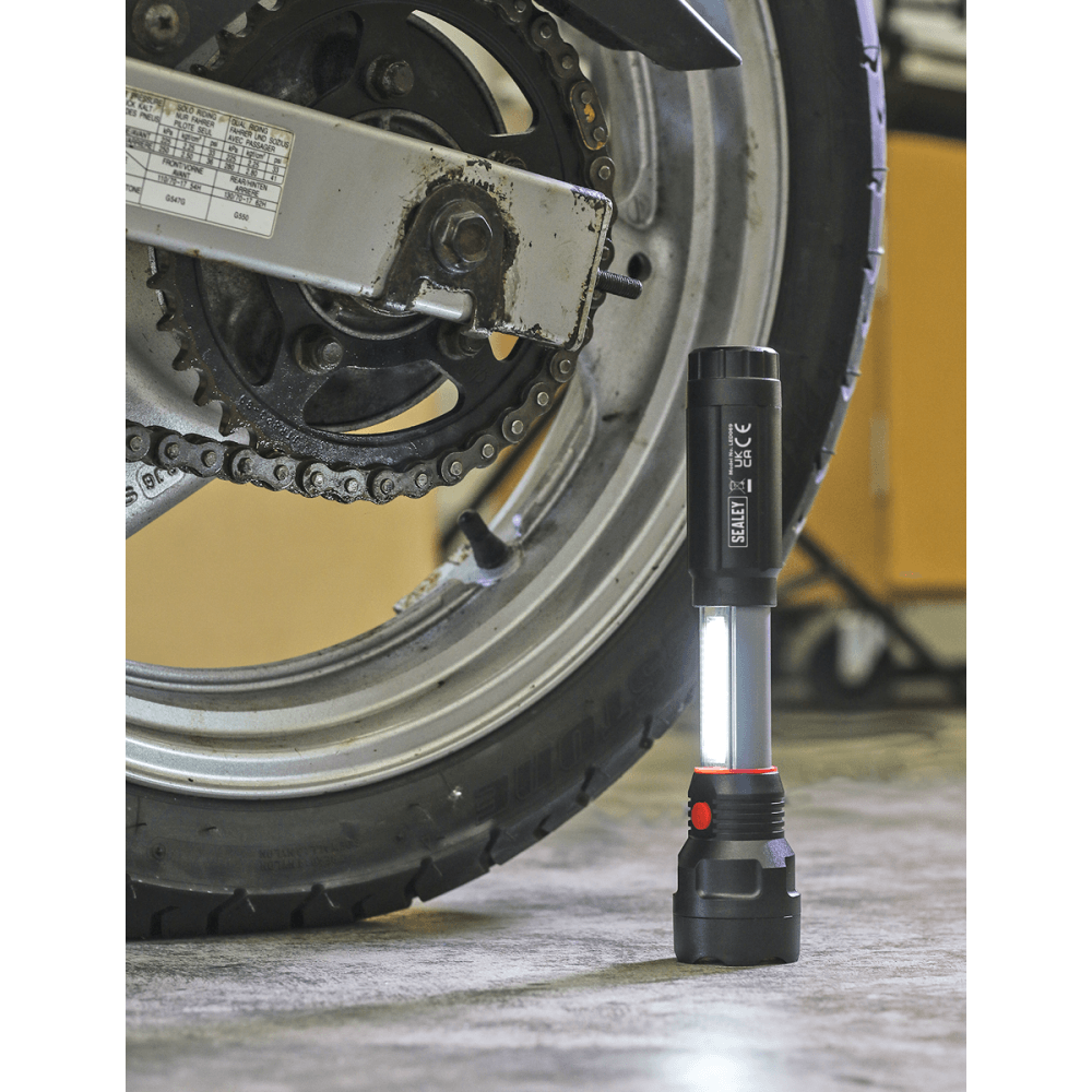 Sealey Torch/Inspection Light 3W LED + 3W COB LED Model No- LED069