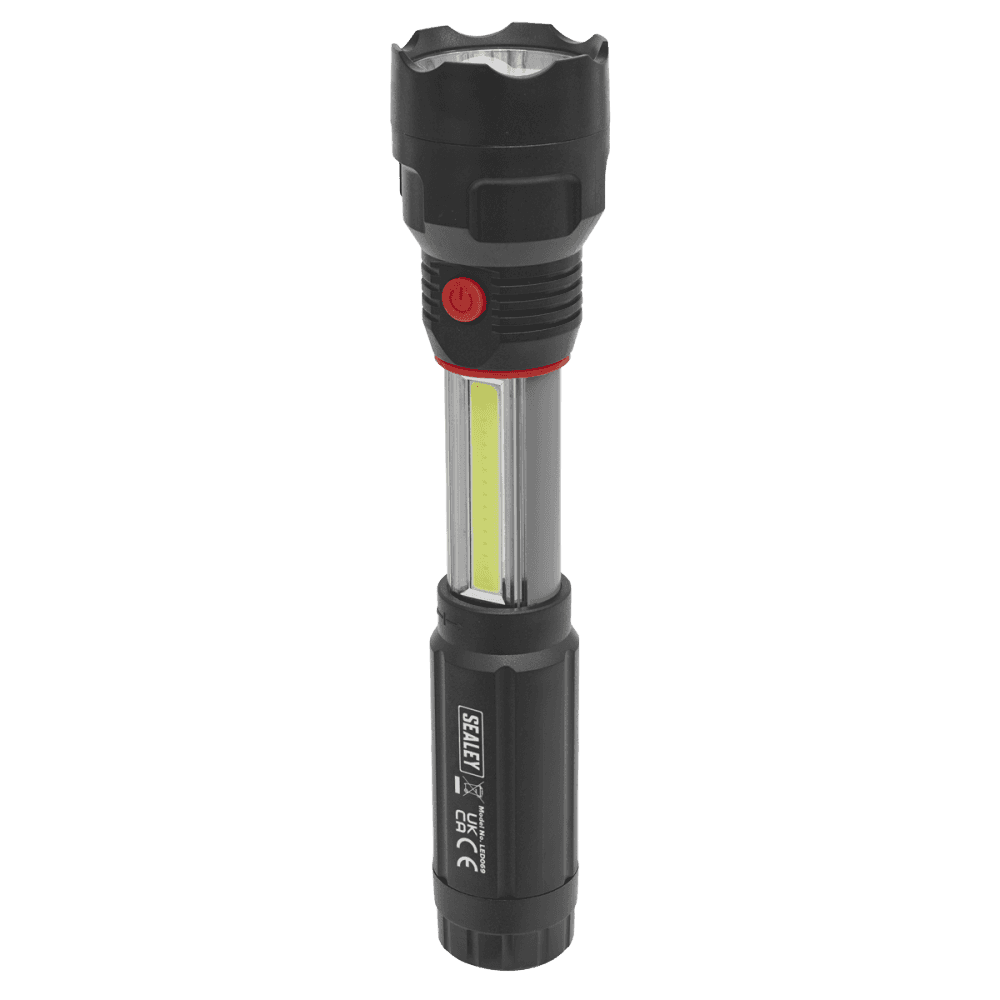 Sealey Torch/Inspection Light 3W LED + 3W COB LED Model No- LED069