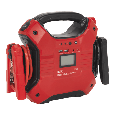 Sealey Jump Starter Power Pack Lithium Iron Phosphate (LiFePo4) 12/24V 1200/600 Peak Amps Model No- SL32S