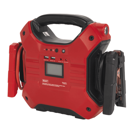 Sealey Jump Starter Power Pack Lithium Iron Phosphate (LiFePo4) 12/24V 1200/600 Peak Amps Model No- SL32S