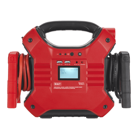 Sealey Jump Starter Power Pack Lithium Iron Phosphate (LiFePo4) 12/24V 1200/600 Peak Amps Model No- SL32S
