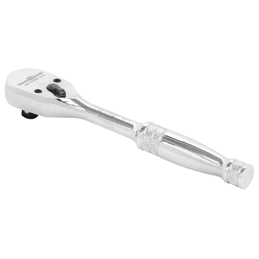 Sealey Ratchet Wrench 1/4"Sq Drive Dust-Free Pear-Head Flip Reverse Model No- AK660DF