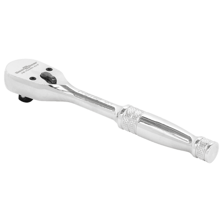 Sealey Ratchet Wrench 1/4"Sq Drive Dust-Free Pear-Head Flip Reverse Model No- AK660DF