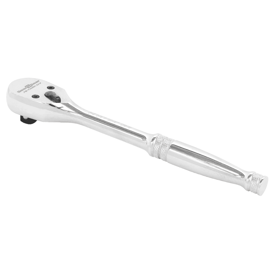 Sealey Ratchet Wrench 3/8"Sq Drive Dust-Free Pear-Head Flip Reverse Model No- AK661DF