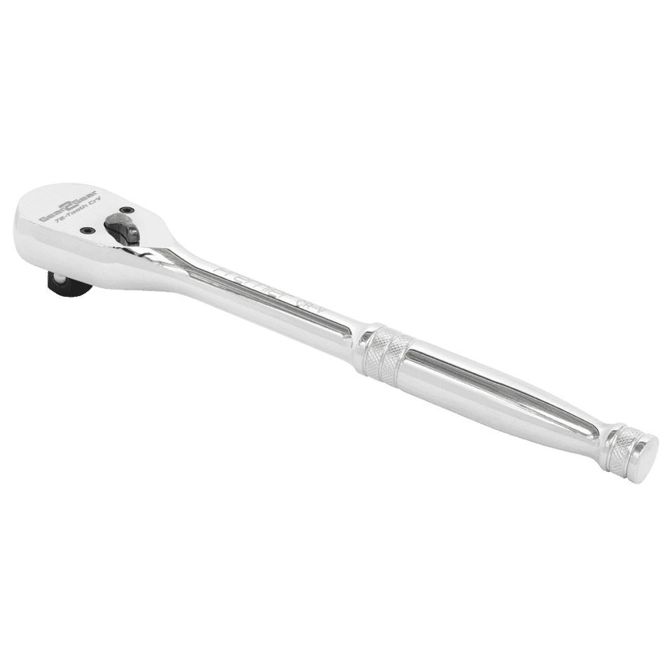 Sealey Ratchet Wrench 1/2"Sq Drive Dust-Free Pear-Head Flip Reverse Model No- AK662DF