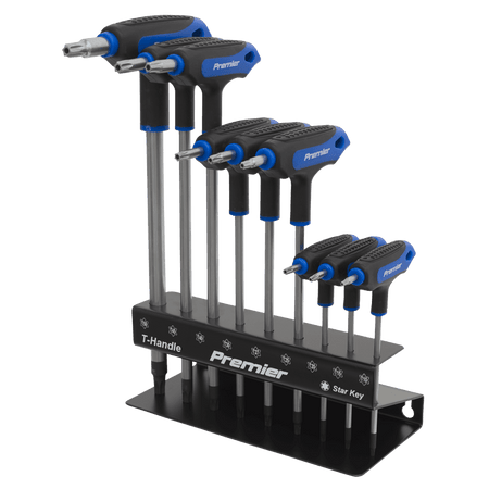 Sealey TRX-Star* Key Set 9pc T-Handle Model No- AK7196