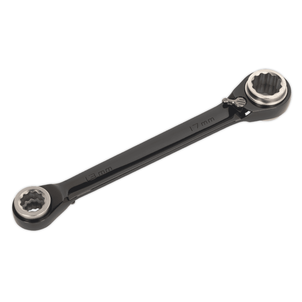Sealey Ratchet Ring Spanner 4-in-1 Reversible Metric Model No- AK7979
