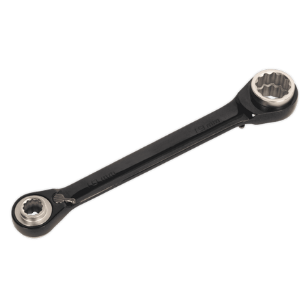 Sealey Ratchet Ring Spanner 4-in-1 Reversible Metric Model No- AK7979