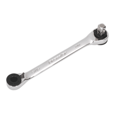 Sealey Ratchet Spanner 1/4"Hex x 5/16"Hex Drive with 1/4"Sq Drive Adaptor Model No- AK6967