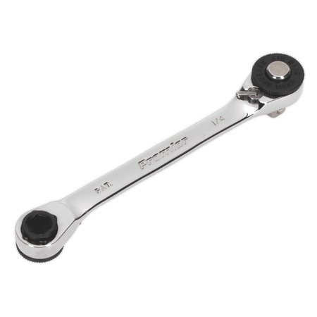 Sealey Ratchet Spanner 1/4"Hex x 5/16"Hex Drive with 1/4"Sq Drive Adaptor Model No- AK6967