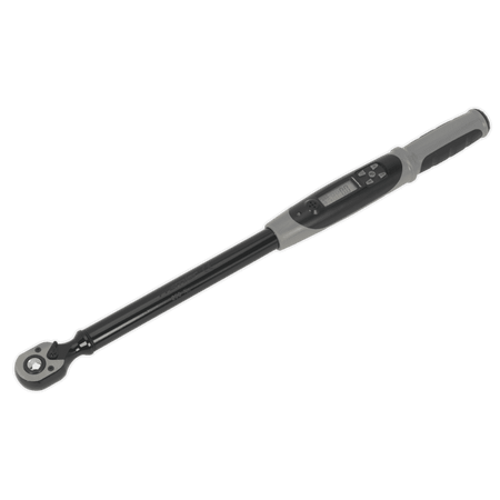 Sealey Angle Torque Wrench Digital 1/2"Sq Drive 20-200Nm(14.7-147.5lb.ft) Black Series Model No- STW306B