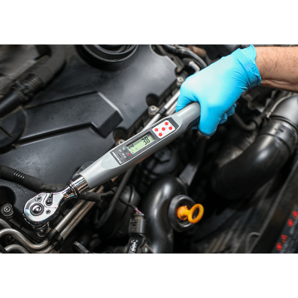 Sealey Torque Wrench Digital 3/8"Sq Drive 2-24Nm(1.48-17.70lb.ft) Model No- STW307