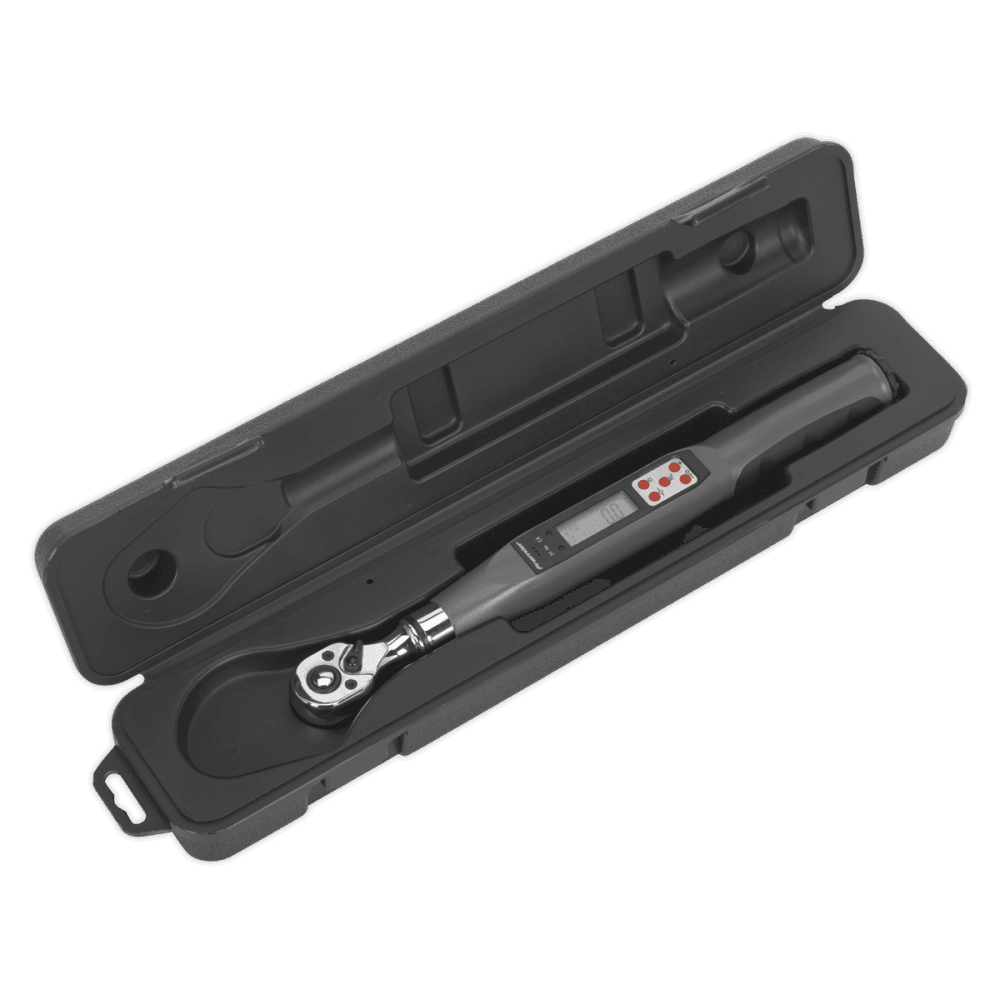 Sealey Torque Wrench Digital 3/8"Sq Drive 2-24Nm(1.48-17.70lb.ft) Model No- STW307