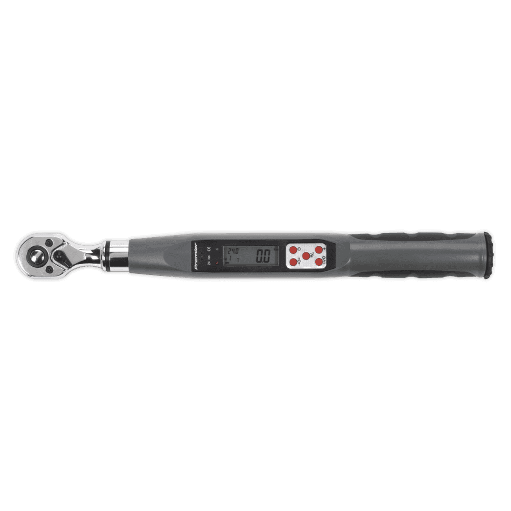 Sealey Torque Wrench Digital 3/8"Sq Drive 2-24Nm(1.48-17.70lb.ft) Model No- STW307