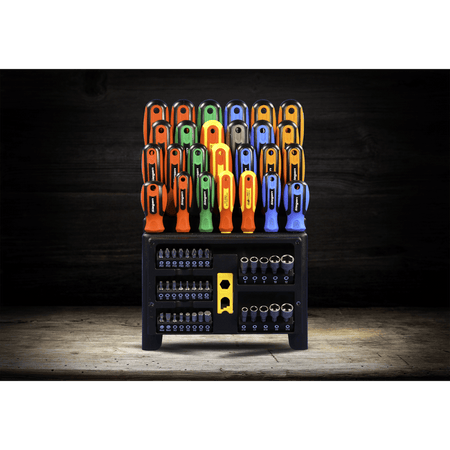 Siegen Screwdriver, Bit & Nut Driver Set 61pc Model No- S01152