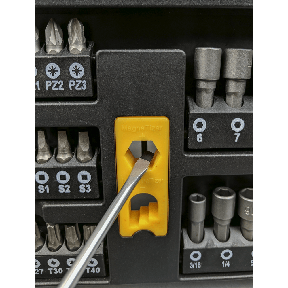 Siegen Screwdriver, Bit & Nut Driver Set 61pc Model No- S01152