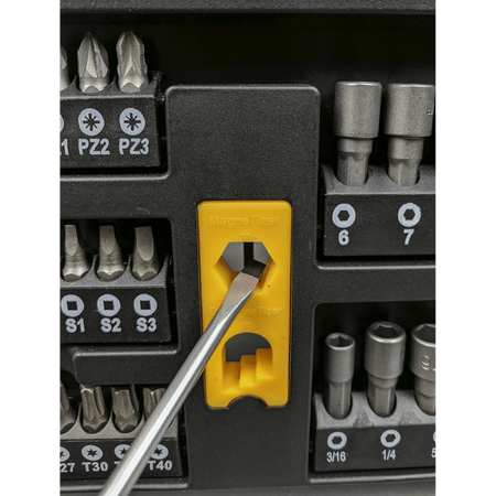 Siegen Screwdriver, Bit & Nut Driver Set 61pc Model No- S01152