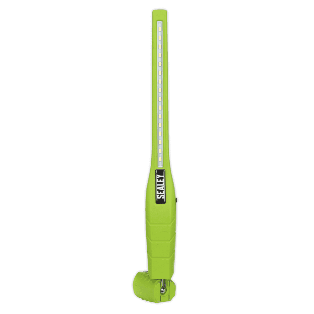 Sealey Rechargeable 360Ã‡Ã· Slim Inspection Lamp 16 SMD LED + 1W LED Green Lithium-ion Model No- LED3604G