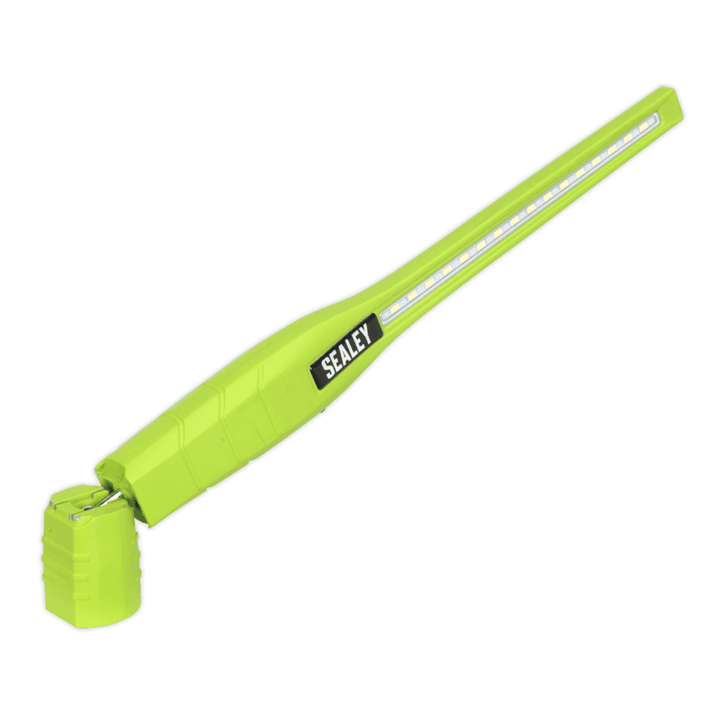 Sealey Rechargeable 360Ã‡Ã· Slim Inspection Lamp 16 SMD LED + 1W LED Green Lithium-ion Model No- LED3604G