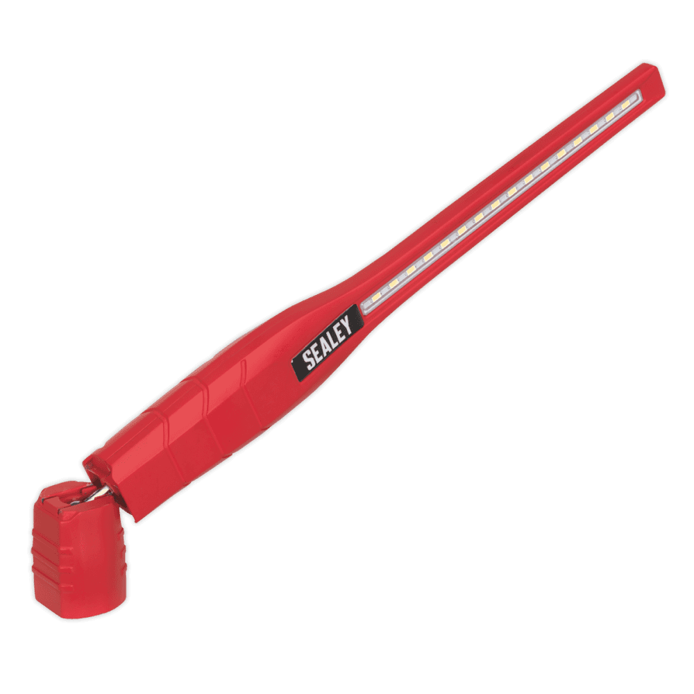 Sealey Rechargeable 360Ã‡Ã· Slim Inspection Lamp 16 SMD LED + 1W LED Red Lithium-ion Model No- LED3604R