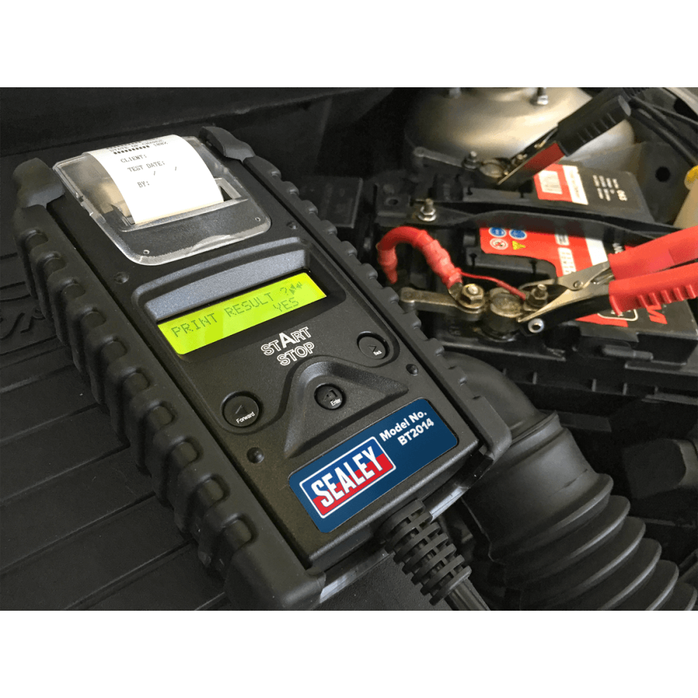 Sealey Digital Battery & Alternator Tester with Printer Model No- BT2014