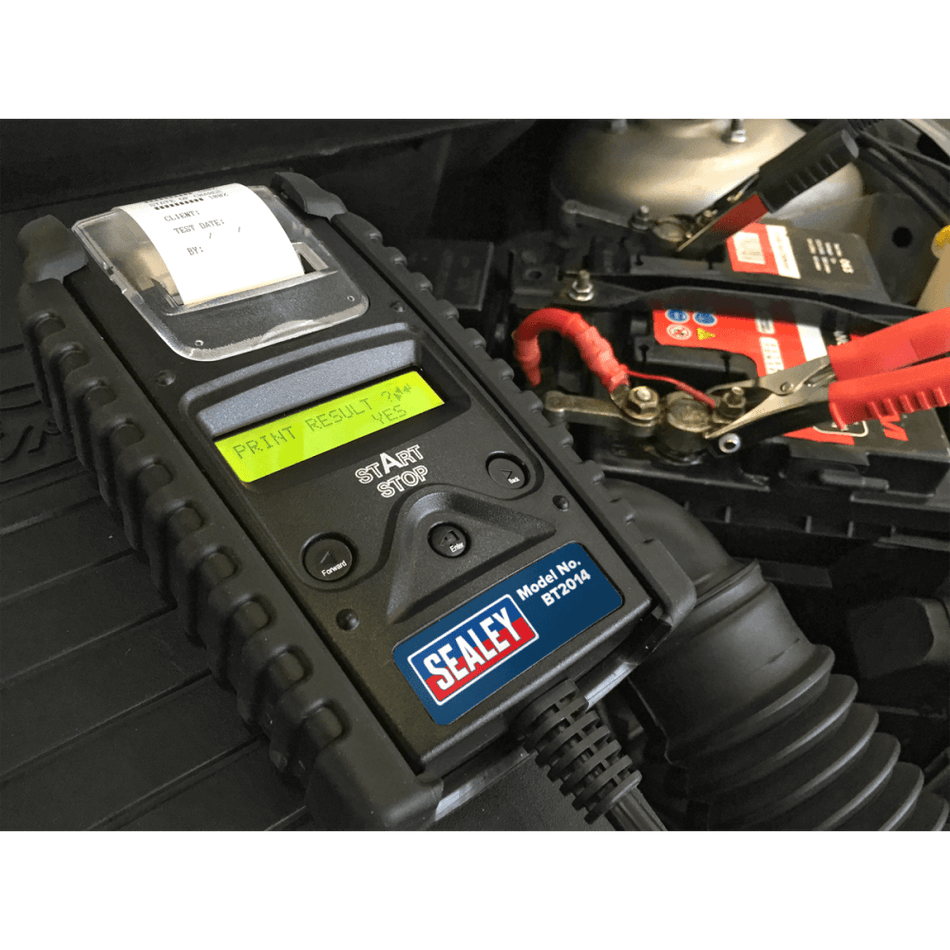 Sealey Digital Battery & Alternator Tester with Printer Model No- BT2014