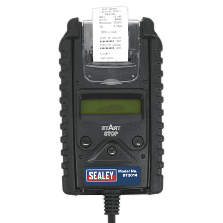 Sealey Digital Battery & Alternator Tester with Printer Model No- BT2014
